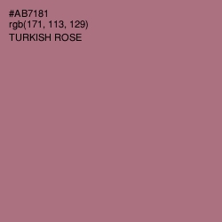 #AB7181 - Turkish Rose Color Image