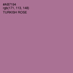 #AB7194 - Turkish Rose Color Image