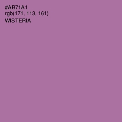 #AB71A1 - Wisteria Color Image