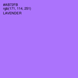 #AB72FB - Lavender Color Image