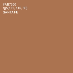 #AB7350 - Santa Fe Color Image