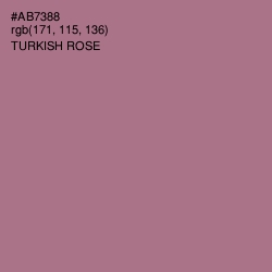 #AB7388 - Turkish Rose Color Image