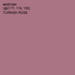 #AB7484 - Turkish Rose Color Image