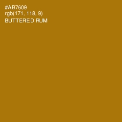 #AB7609 - Buttered Rum Color Image