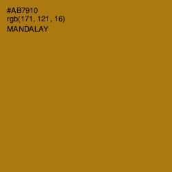 #AB7910 - Mandalay Color Image