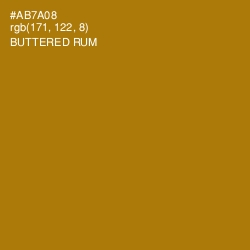 #AB7A08 - Buttered Rum Color Image