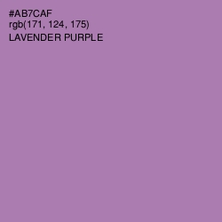 #AB7CAF - Lavender Purple Color Image