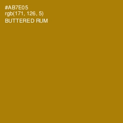 #AB7E05 - Buttered Rum Color Image