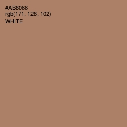 #AB8066 - Sandal Color Image