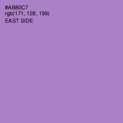 #AB80C7 - East Side Color Image