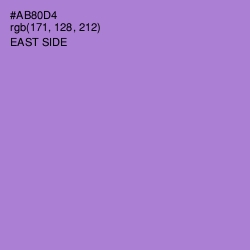 #AB80D4 - East Side Color Image