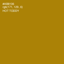 #AB8106 - Hot Toddy Color Image