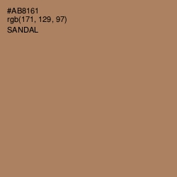 #AB8161 - Sandal Color Image