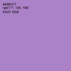 #AB81C7 - East Side Color Image