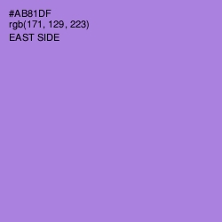 #AB81DF - East Side Color Image