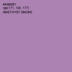 #AB82B1 - Amethyst Smoke Color Image