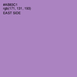 #AB83C1 - East Side Color Image