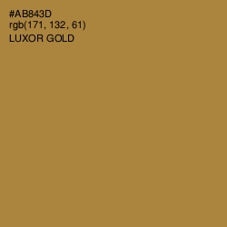 #AB843D - Luxor Gold Color Image