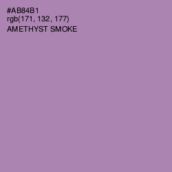 #AB84B1 - Amethyst Smoke Color Image