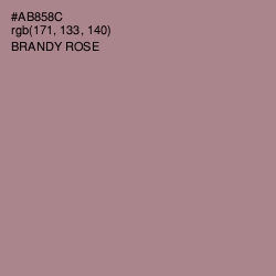 #AB858C - Brandy Rose Color Image