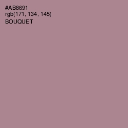 #AB8691 - Bouquet Color Image
