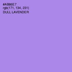 #AB86E7 - Dull Lavender Color Image