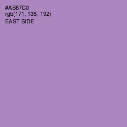 #AB87C0 - East Side Color Image