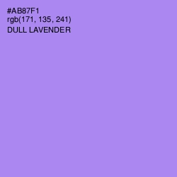 #AB87F1 - Dull Lavender Color Image
