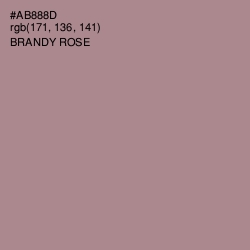 #AB888D - Brandy Rose Color Image