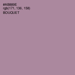 #AB889E - Bouquet Color Image