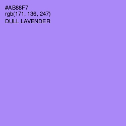#AB88F7 - Dull Lavender Color Image