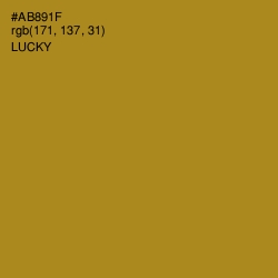#AB891F - Lucky Color Image