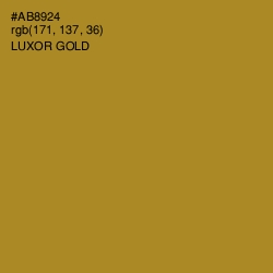 #AB8924 - Luxor Gold Color Image