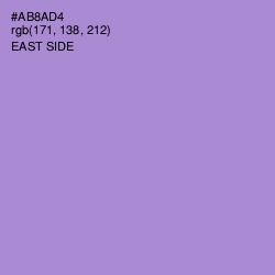 #AB8AD4 - East Side Color Image