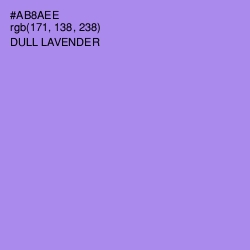 #AB8AEE - Dull Lavender Color Image