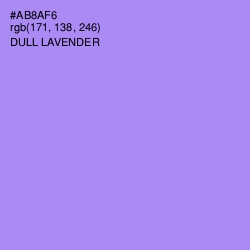 #AB8AF6 - Dull Lavender Color Image