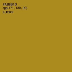 #AB8B1D - Lucky Color Image