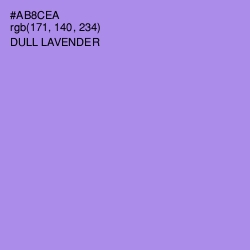 #AB8CEA - Dull Lavender Color Image