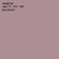 #AB8F92 - Bouquet Color Image