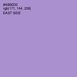 #AB90D0 - East Side Color Image