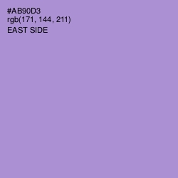 #AB90D3 - East Side Color Image