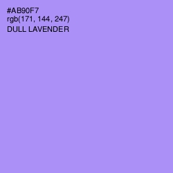 #AB90F7 - Dull Lavender Color Image