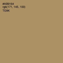 #AB9164 - Teak Color Image