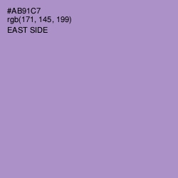 #AB91C7 - East Side Color Image