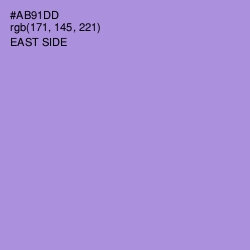 #AB91DD - East Side Color Image