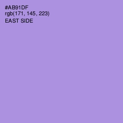 #AB91DF - East Side Color Image