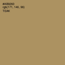 #AB9260 - Teak Color Image