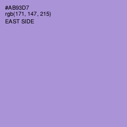 #AB93D7 - East Side Color Image