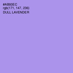 #AB93EC - Dull Lavender Color Image