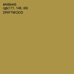 #AB9445 - Driftwood Color Image